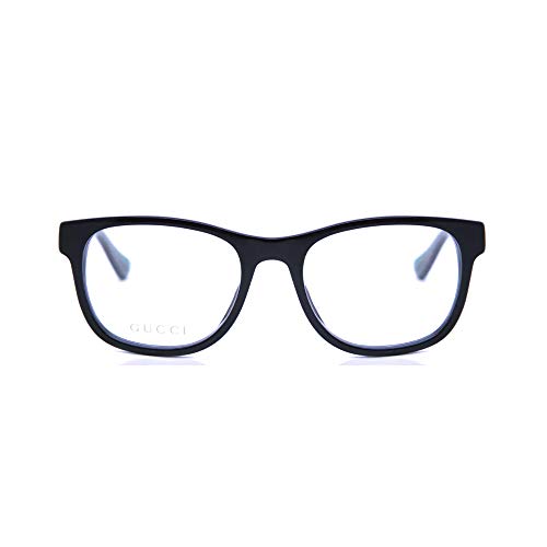 Gucci GG0004O-002 Estuches para anteojos, Negro, 53.0 para Hombre
