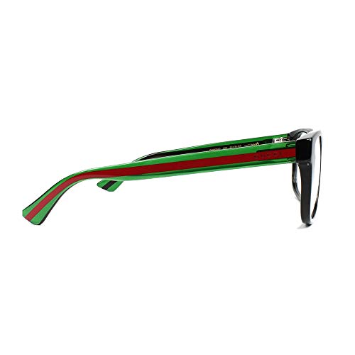 Gucci GG0004O-002 Estuches para anteojos, Negro, 53.0 para Hombre
