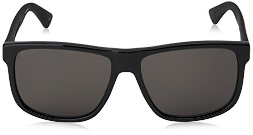 Gucci GG0010S, Gafas de Sol para Hombre, Negro (Black), Talla única
