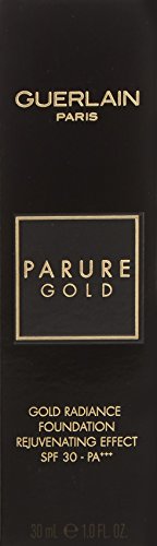 Guerlain Parure Gold Fdt Fluide - Base de maquillaje, color 04-beige moyen, 30 ml