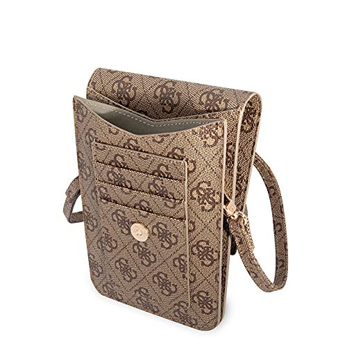 Guess Bolsa GUWBG4GFBR marrón 4G Big Logo 16 x 10 cm