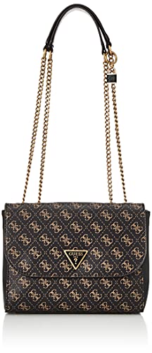 Guess, CORDELIA LOGO LUXURY para Mujer, Logotipo marrón, Talla única