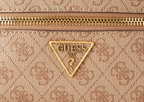 Guess Manhattan Backpack, Mochila para Mujer, Logotipo de Leche, Talla única