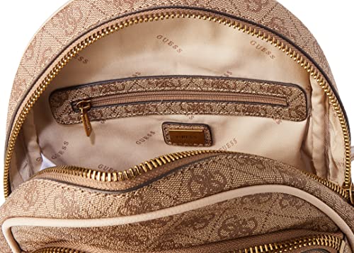 Guess Manhattan Backpack, Mochila para Mujer, Logotipo de Leche, Talla única