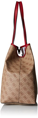 Guess - Vikky, Bolsos totes Mujer, Marrón (Brown/Bro), 39.5x31x18 cm (W x H L)