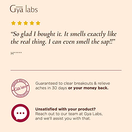 Gya Labs aceite esencial de bayas de enebro (10ml) - Aceite puro de grado terapéutico - Perfecto para aromaterapia, piel sensible y dolores musculares - Uso en difusor o sobre la piel