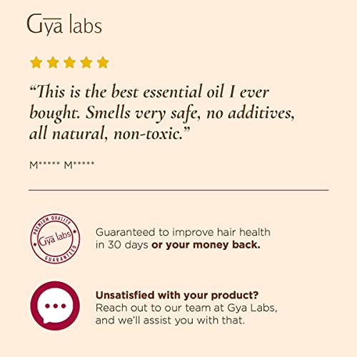 Gya Labs Aceite esencial de fenogreco para el crecimiento del cabello - Aceite natural de fenogreco para el cuidado de la piel - Grado terapéutico 100 puro para aromaterapia - 10 ml