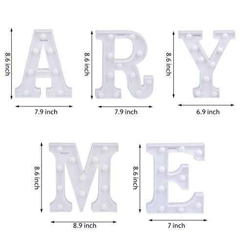 Gyunjux Letrero de Marry ME, con luz LED, regalo de San Valentín, con luz LED blanca cálida, signo de propuesta, señal de boda, señal de compromiso, propuesta romántica
