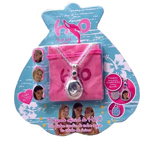 H2O Just Add Water Locket Collar Toggle Broche Rhinestone Versión Joyería