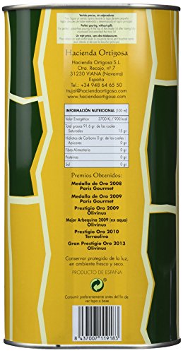 Hacienda Ortigosa, Aceite de oliva (Virgen extra) - 3l.