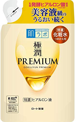 Hada Labo Gokujun Premium Hyaluronic Acid Refill Beauty Essence 170mL