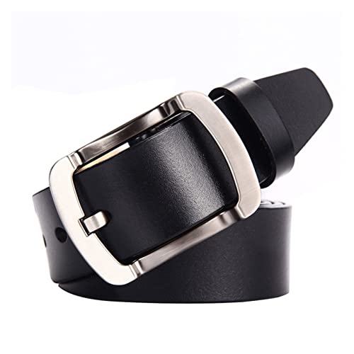 HAIHUIYUAN Wwang 2021 Vaca Entera Cuero Genuino Correa de Lujo Cinturones Masculinos Ajuste for Hombres Clasificación Vintage Pin Hebilla De Cuero Jeans Cinturón