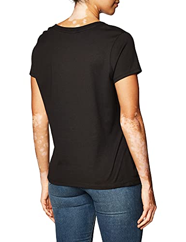 Hanes Women's Nano T-Shirt, Small, Black