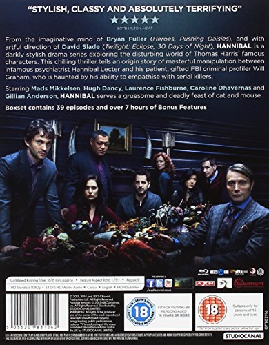 Hannibal: The Complete Seasons 1-3 [Edizione: Regno Unito] [Reino Unido] [Blu-ray]