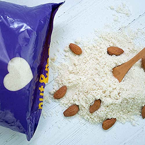 Harina de almendras NATURAL 1 KG Keto nut&me | Sin Gluten | vegetariano y vegano | Dietas Keto - ideal Repostería | Sin azúcar| Sin conservantes ni aditivos| Alto en proteínas