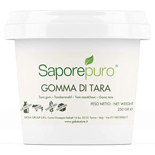 HARINA DE SEMILLA DE TARA - Ideal para Helados y Sorbetes - 100% Pura - 250gr - Goma de Tara