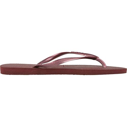 Havaianas Slim, Chanclas, para Mujer, Vino De Uva, 37/38 EU