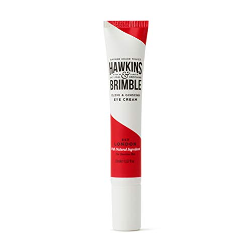 Hawkins & Brimble Crema Energising Under Eye 20 ml – Círculo Oscuro Puffy Ojos para Hombre | Loción Anti-Envejecimiento Masculina | Recuperación Noche Late 40's 50's