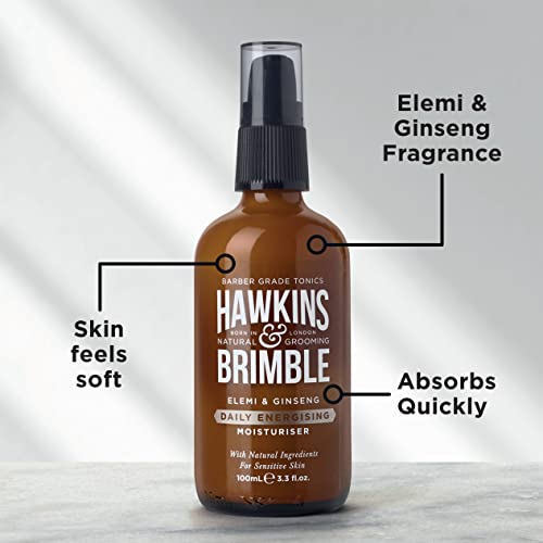 Hawkins & Brimble - Hidratante para hombre (100 ml)