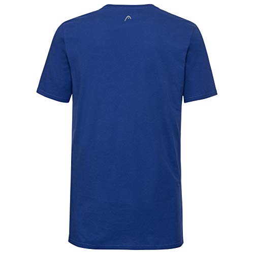 HEAD CLUB IVAN T-Shirt M, Camiseta, Hombre, Azul, S