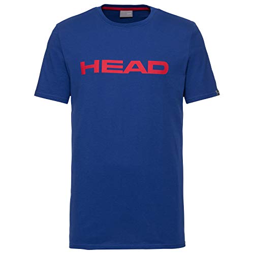HEAD CLUB IVAN T-Shirt M, Camiseta, Hombre, Azul, S