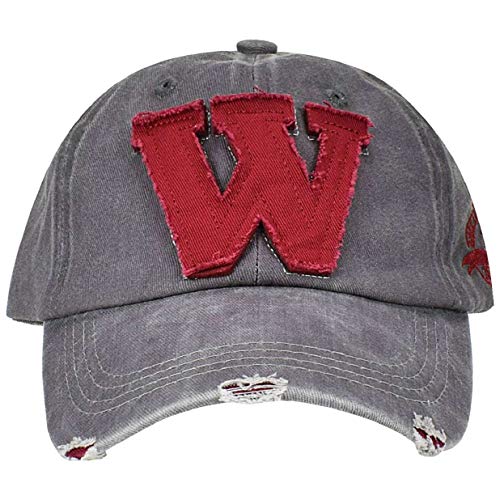 heekpek Gorra Hombre Béisbol Retro Snapback Unisex Verano Letra W Moda Hockey Béisbol Gorras Hip Hop Sombreros (Gris)