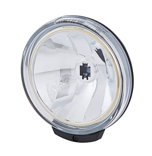 HELLA 1F6 010 952-011 FF/Halógena-Faro de carretera - Comet FF 500 - 12V - redondo - montaje exterior - Tulipa transparente - Color de tulipa: transparente - izquierda/derecha