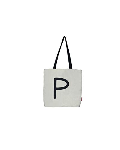 Hello-Bags. Bolso Tote. Algodón 100%. Modelo P. Blanco. con Cremallera, Forro y Bolsillo Interior. 37 * 38 cm. Incluye Bonito sobre Kraft de Regalo.
