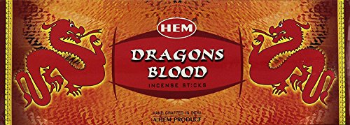 HEM Caja de incienso - (6 unidades = 120 palos) (sangre del dragón)