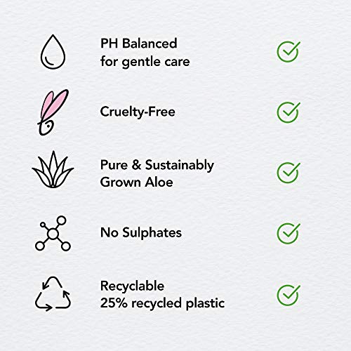 Herbal Essences - Champú bio, 0% sulfatos, con aloe & agua, 380 ml