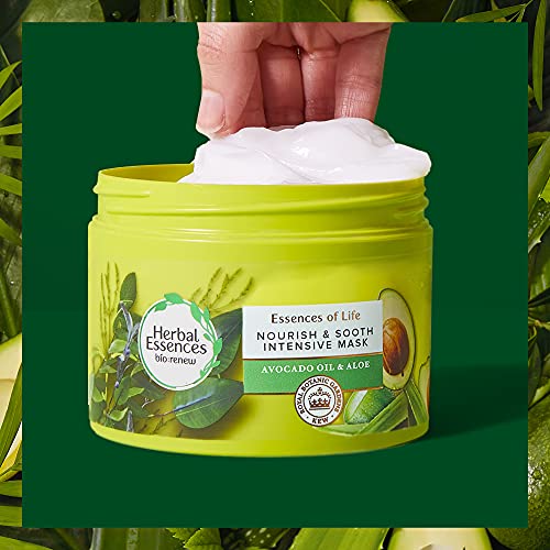 Herbal Essences Mascarilla Nutritiva Con Aceite De Aguacate Y Aloe Vera Para Pelo Y Cuero Cabelludo Secos 450 ml