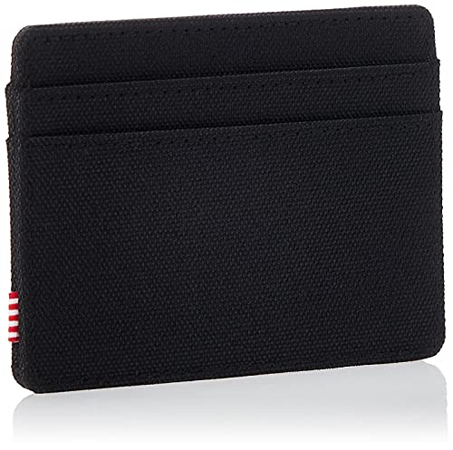Herschel Supply Charlie RFID - Cartera para hombre, negro (Negro) - 10360-00001-OS