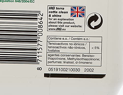 HG Limpiador Abrillantador uso diario – Restaura el brillo – Limpiador fregasuelos - Con un fresco aroma