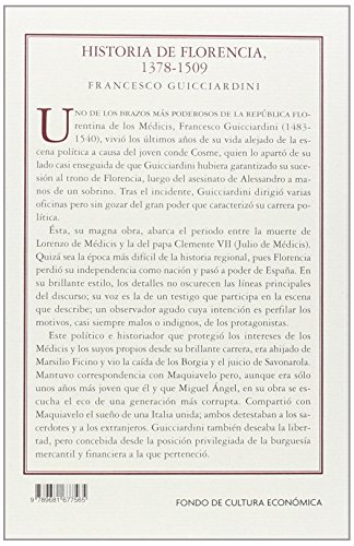 Historia de Florencia 1378-1509 (Conmemorativa 70 Aniversario Fce)
