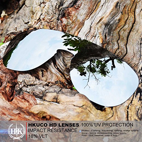 HKUCO Plus Mens Replacement Lenses For Oakley Trillbe - 4 pair