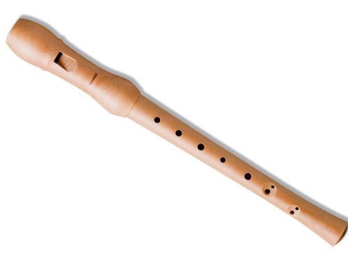 Hohner B9560Flauta dulce (en do, soprano, de madera de peral) + 9550Flauta dulce (en do, soprano, de madera de peral), color rojo