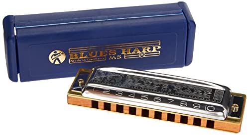 Hohner M533016 - Armónica en Do Mayor (acero inoxidable), color azul