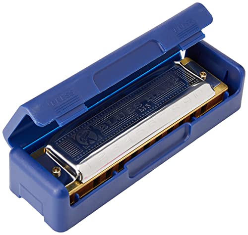 Hohner M533016 - Armónica en Do Mayor (acero inoxidable), color azul