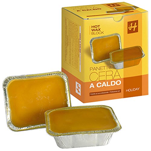 Holiday Classic Natural – Cera caliente para la depilación, 1 kg, sin tiras