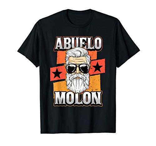 Hombre Abuelo Molon Día Del Padre Regalo Divertido Para Los Camiseta