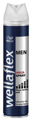 Hombres Wellaflex laca de mega fortaleza, 6-pack (6 x 250 ml)