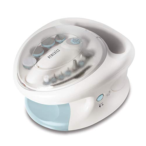 HoMedics MAN-3023A-EU - Set de manicura y pedicura, bañera y secador de uñas