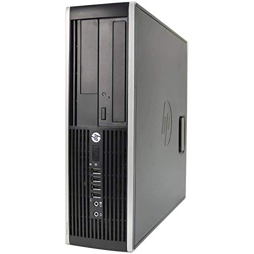 HP Elite 8300 - Ordenador de sobremesa (Intel Core i7-3770, 8GB de RAM, Disco SSD 240GB + 500GB HDD, Lector DVD, Windows 10 Pro ES 64) - Negro (Reacondicionado)