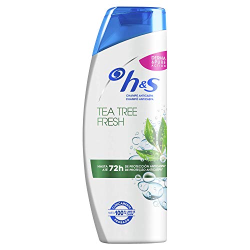 H&S Tea Tree Fresh Champú Anticaspa - 1 x 340 ml