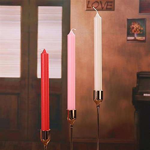 HuaShslt Venta al por Mayor Color Velas Pole Cera Velas Hogar Candlestick Velas Velas de Boda Velas cónicas Caja de Vino Caja de Vela Palitos Velas y titulares (Color : F)