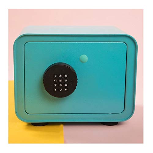 Huchas Originales Contraseña de la carpeta hucha, Caja de seguridad for adultos hucha caja de almacenamiento, de acero inoxidable Llave Caja de almacenamiento de gran capacidad de tres colores Regalos