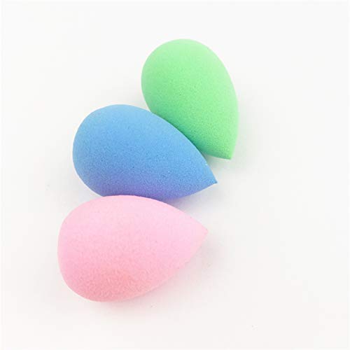 Huevo de belleza Venta al por mayor Mini Maquillaje Esponja Forma de huevo Maquillaje Fundación Suave Corrector Corrector Mixto Cosmética Esponja Esponja Buen material ( Color : 5 Pc Random Color )