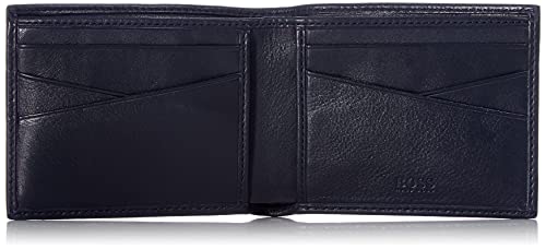 Hugo Boss Epocal_6 CC, Accesorio de Viaje-Billetera Plegable para Hombre, Navy410, ONESI
