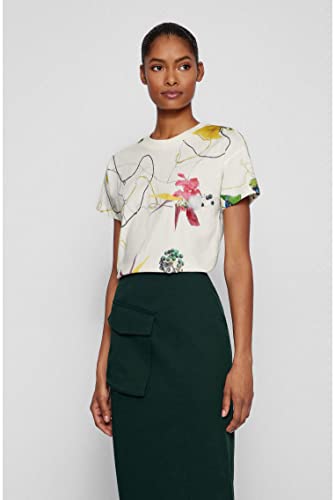 Hugo Boss Orange Eleas - Camiseta para mujer, multicolor multicolor M