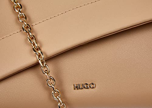 HUGO Cleo Clutch-L, Acoplamiento para Mujer, Light/Pastel Brown 237, Einheitsgröße